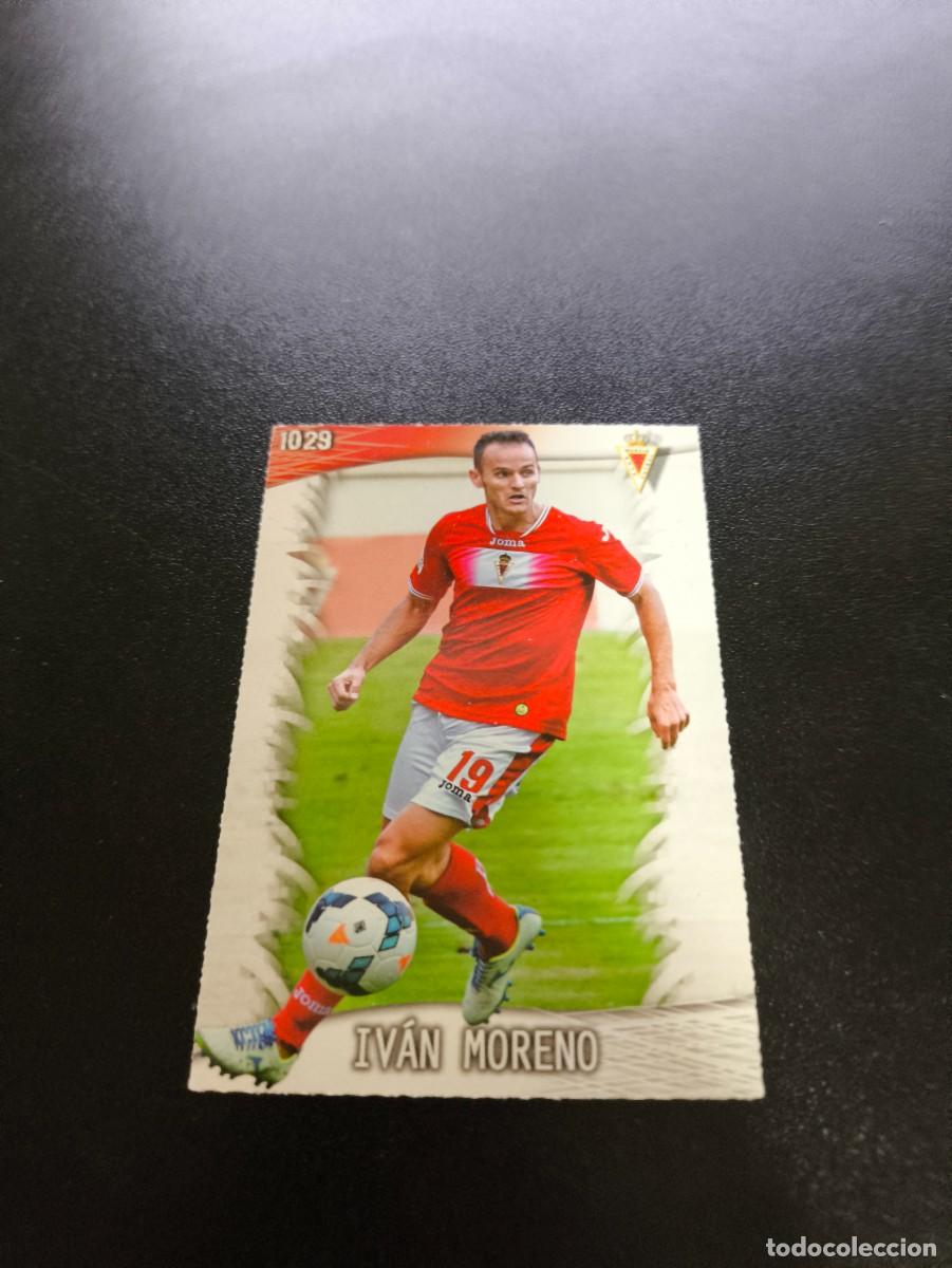 Cromos de F&uacute;tbol: 1029 Iv&aacute;n Moreno MURCIA MUNDICROMO LIGA 2013 2014 13 14 PLATINUM NO PANINI ESTE