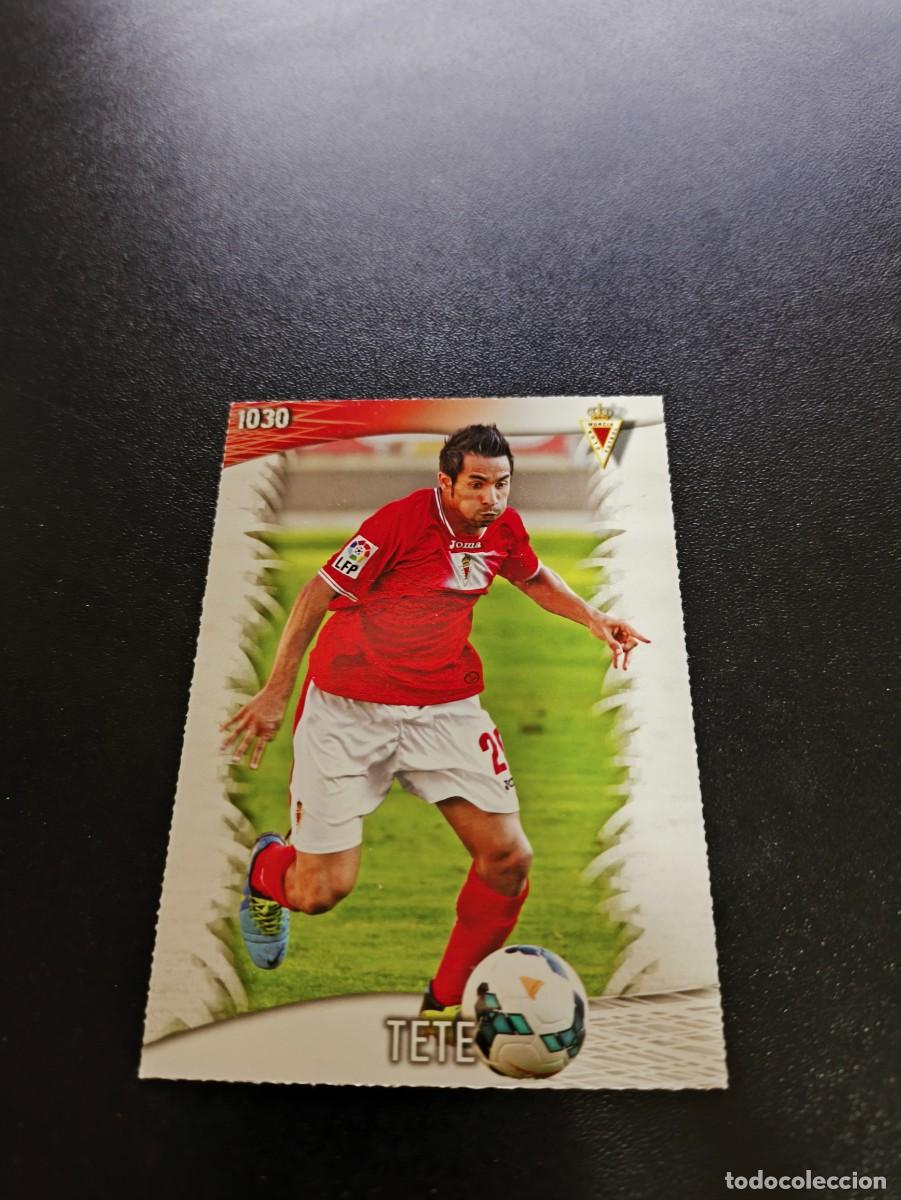 Cromos de F&uacute;tbol: 1030 Tete MURCIA MUNDICROMO LIGA 2013 2014 13 14 PLATINUM NO PANINI ESTE