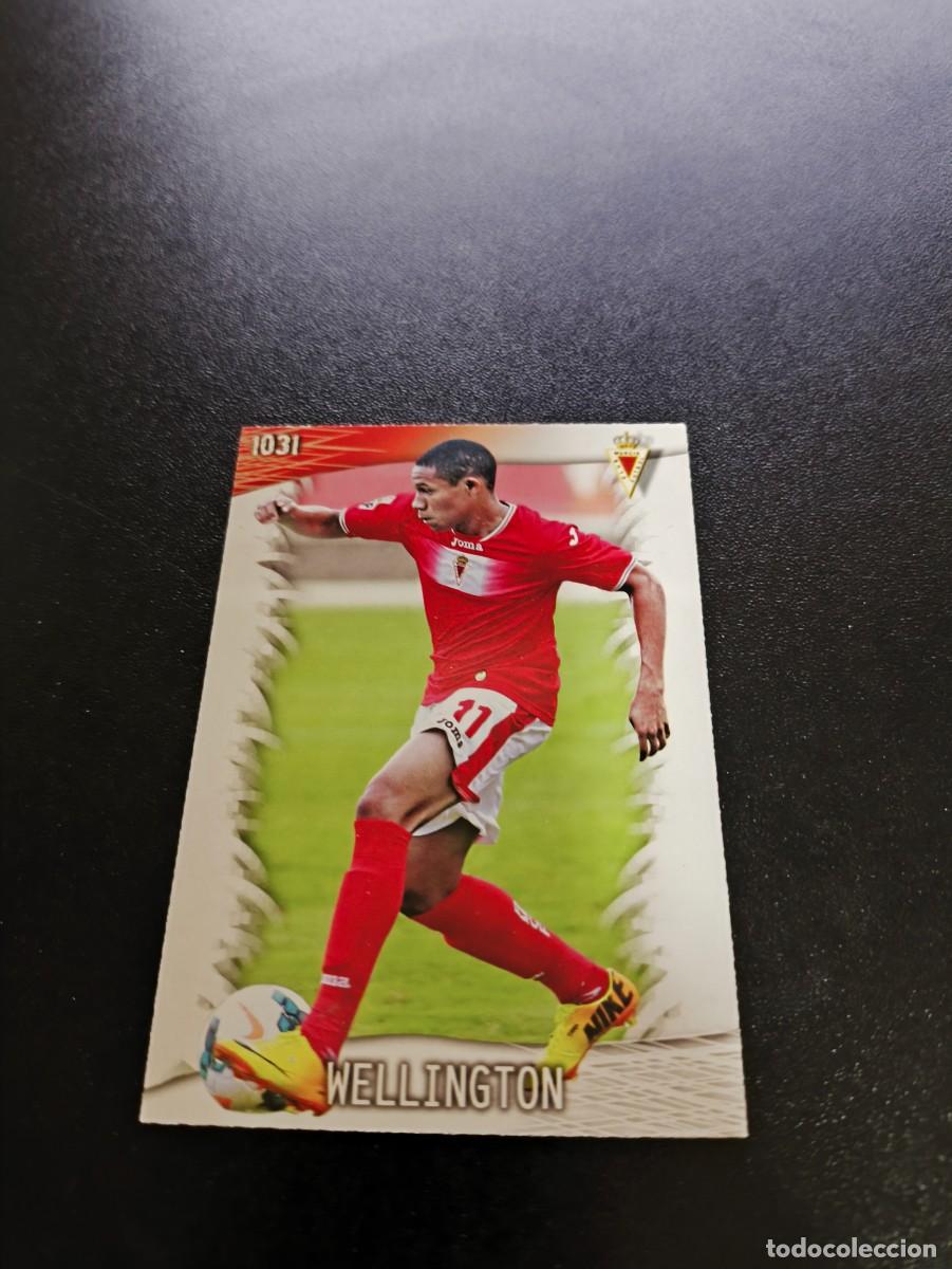 Cromos de F&uacute;tbol: 1031 Wellington MURCIA MUNDICROMO LIGA 2013 2014 13 14 PLATINUM NO PANINI ESTE