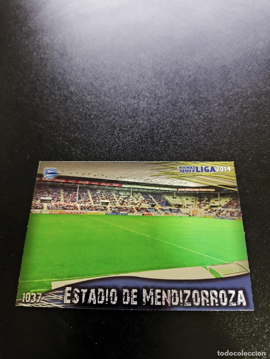 Cromos de F&uacute;tbol: 1037 MENDIZORROZA BRILLO LISO ALAVES MUNDICROMO LIGA 2013 2014 13 14 PLATINUM NO PANINI ESTE