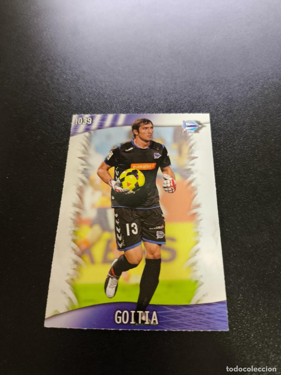 Cromos de F&uacute;tbol: 1039 Goitia ALAVES MUNDICROMO LIGA 2013 2014 13 14 PLATINUM NO PANINI ESTE
