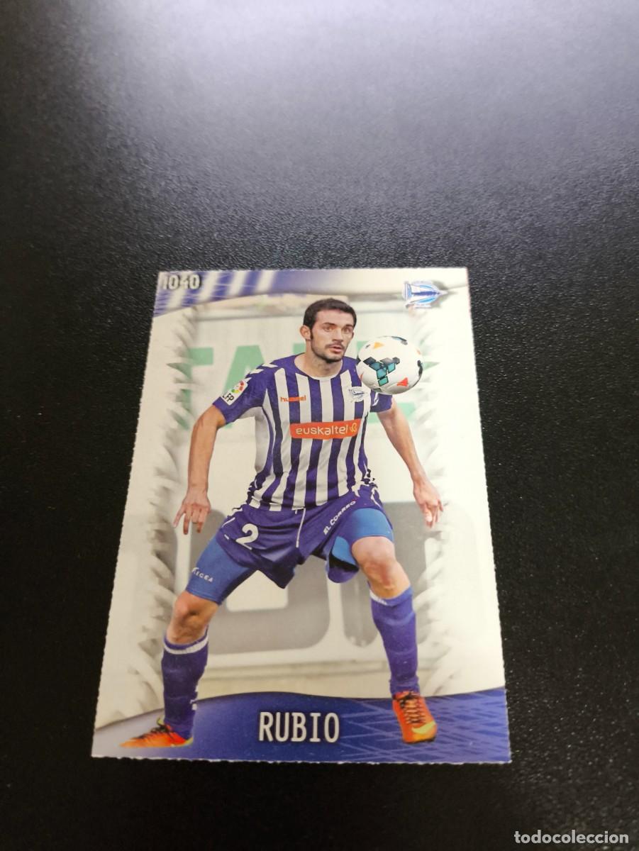 Cromos de F&uacute;tbol: 1040 Rubio ALAVES MUNDICROMO LIGA 2013 2014 13 14 PLATINUM NO PANINI ESTE