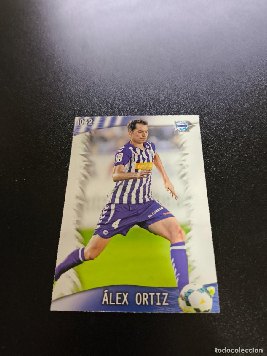 Cromos de F&uacute;tbol: 1042 &Aacute;lex Ortiz ALAVES MUNDICROMO LIGA 2013 2014 13 14 PLATINUM NO PANINI ESTE