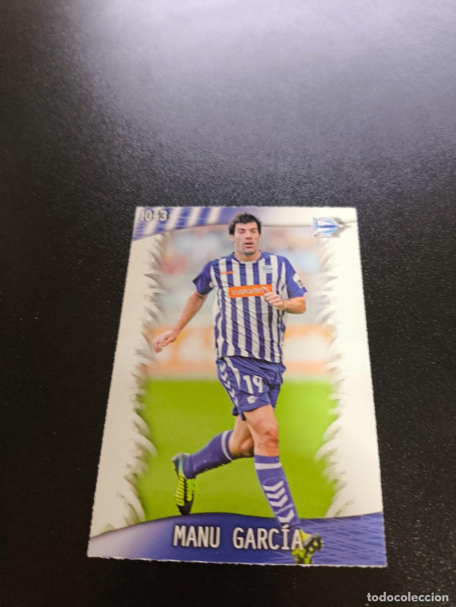 Cromos de F&uacute;tbol: 1043 Manu Garc&iacute;a ALAVES MUNDICROMO LIGA 2013 2014 13 14 PLATINUM NO PANINI ESTE