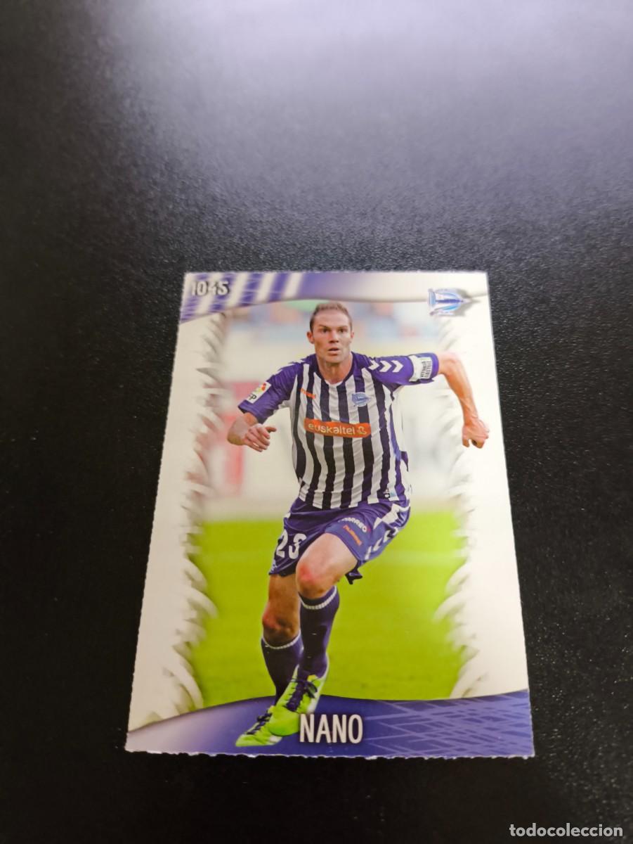 Cromos de F&uacute;tbol: 1045 Nano ALAVES MUNDICROMO LIGA 2013 2014 13 14 PLATINUM NO PANINI ESTE
