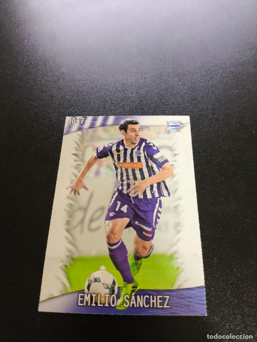 Cromos de F&uacute;tbol: 1047 Emilio S&aacute;nchez ALAVES MUNDICROMO LIGA 2013 2014 13 14 PLATINUM NO PANINI ESTE