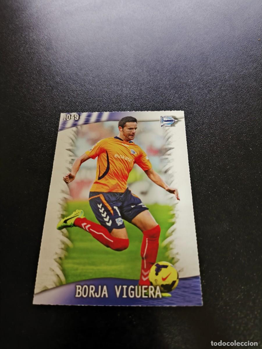 Cromos de F&uacute;tbol: 1049 Borja Viguera ALAVES MUNDICROMO LIGA 2013 2014 13 14 PLATINUM NO PANINI ESTE
