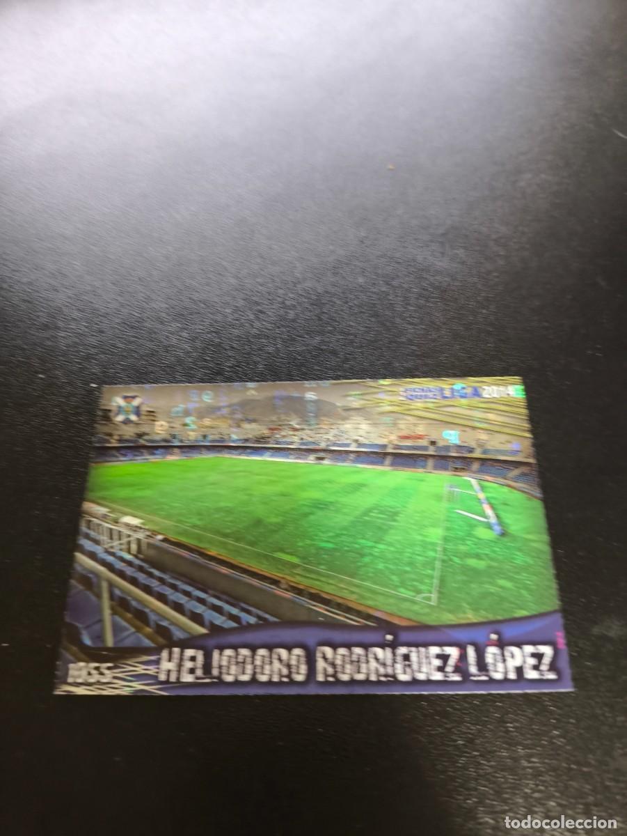 Cromos de F&uacute;tbol: 1055 HELIODORO BRILLO LETRAS TENERIFE MUNDICROMO LIGA 2013 2014 13 14 PLATINUM NO PANINI ESTE