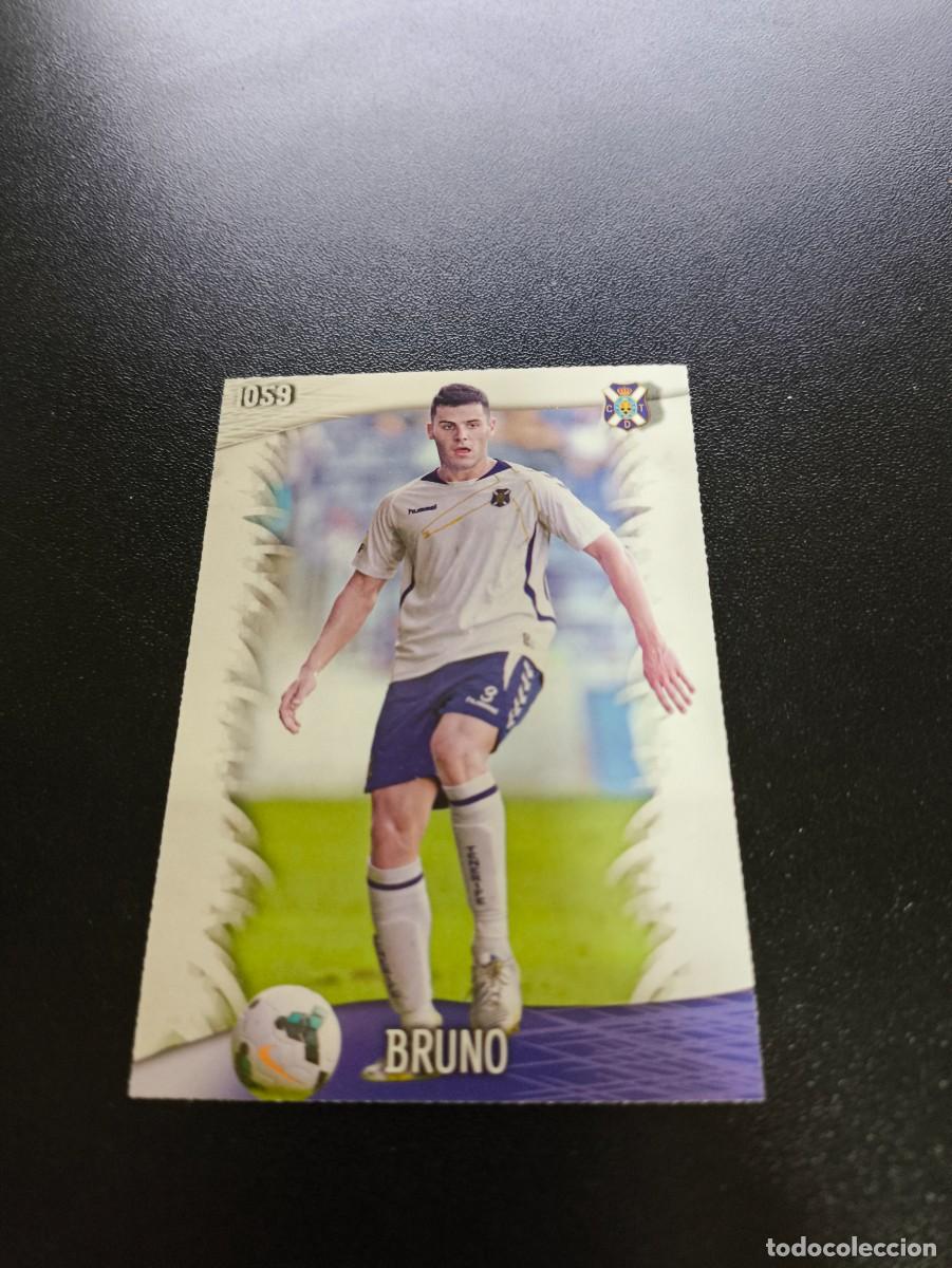 Cromos de F&uacute;tbol: 1059 Bruno TENERIFE MUNDICROMO LIGA 2013 2014 13 14 PLATINUM NO PANINI ESTE