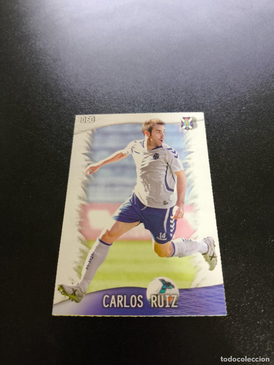 Cromos de F&uacute;tbol: 1060 Carlos Ruiz TENERIFE MUNDICROMO LIGA 2013 2014 13 14 PLATINUM NO PANINI ESTE