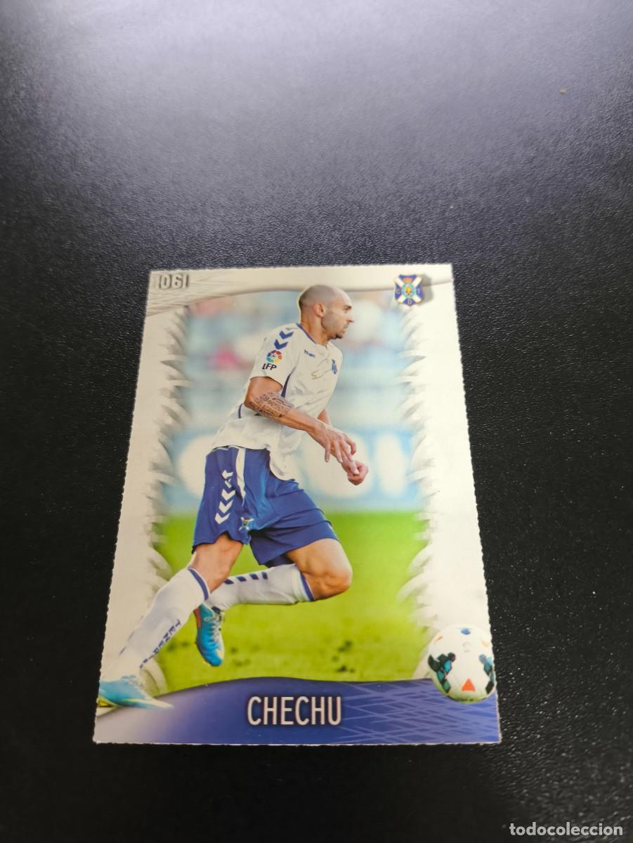 Cromos de F&uacute;tbol: 1061 Chechu TENERIFE MUNDICROMO LIGA 2013 2014 13 14 PLATINUM NO PANINI ESTE
