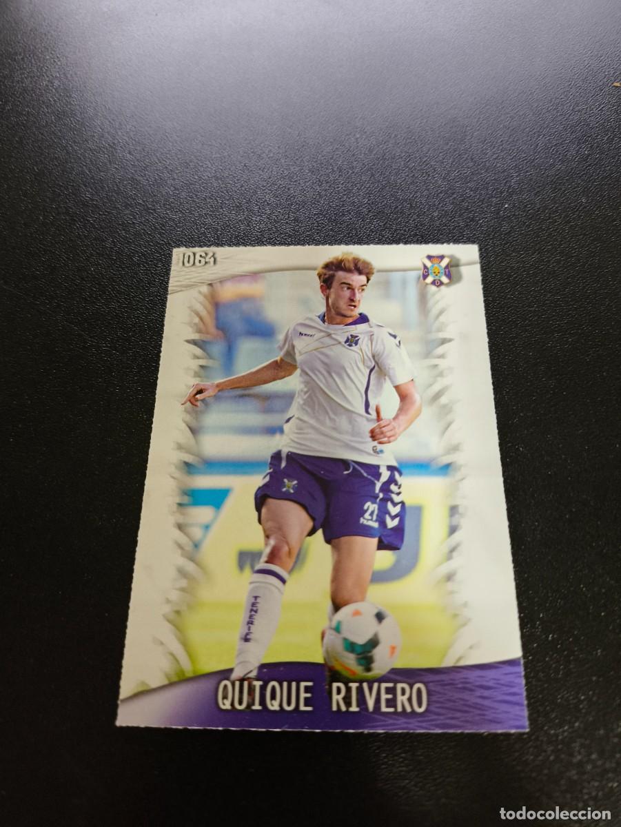 Cromos de F&uacute;tbol: 1064 Quique Rivero TENERIFE MUNDICROMO LIGA 2013 2014 13 14 PLATINUM NO PANINI ESTE