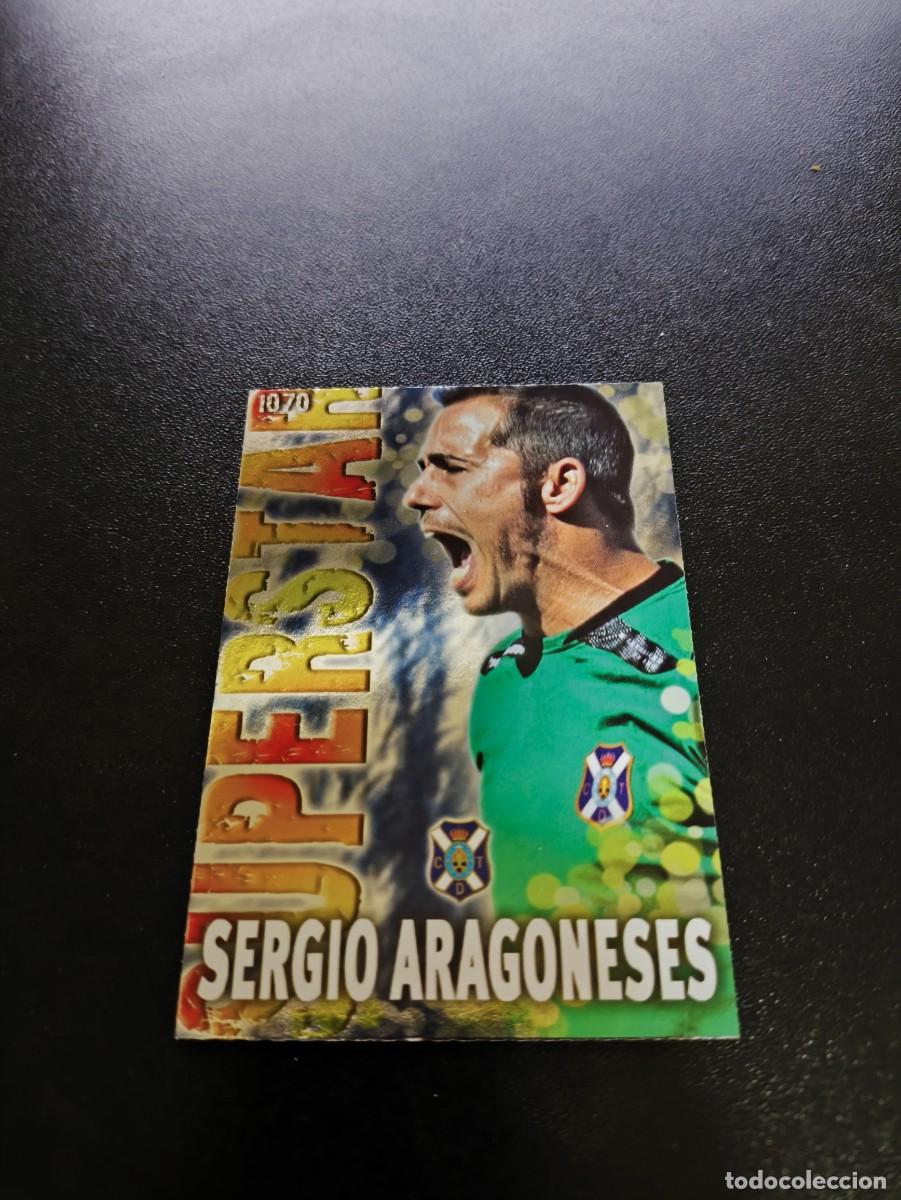 Cromos de F&uacute;tbol: 1070 ARAGONESES BRILLO LISO TENERIFE MUNDICROMO LIGA 2013 2014 13 14 PLATINUM NO PANINI ESTE