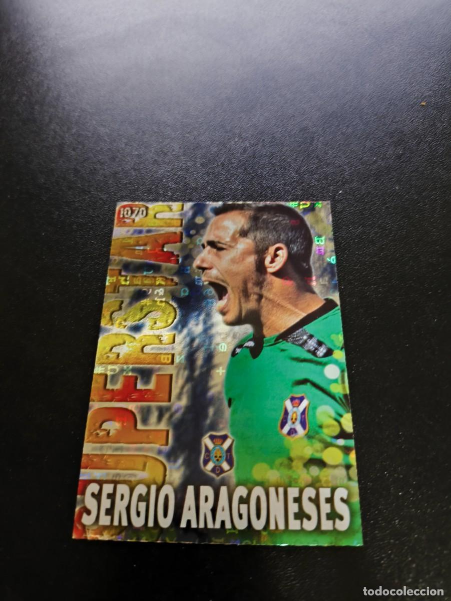 Cromos de F&uacute;tbol: 1070 ARAGONESES BRILLO LETRAS TENERIFE MUNDICROMO LIGA 2013 2014 13 14 PLATINUM NO PANINI ESTE