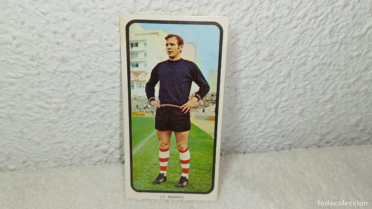 Cromos de F&uacute;tbol: ANTIGUO CROMO N&ordm; 13 MARRO ATLETHIC BILBAO RUIZ ROMERO CAMPEONATOS NACIONALES FUTBOL 1973 - 74