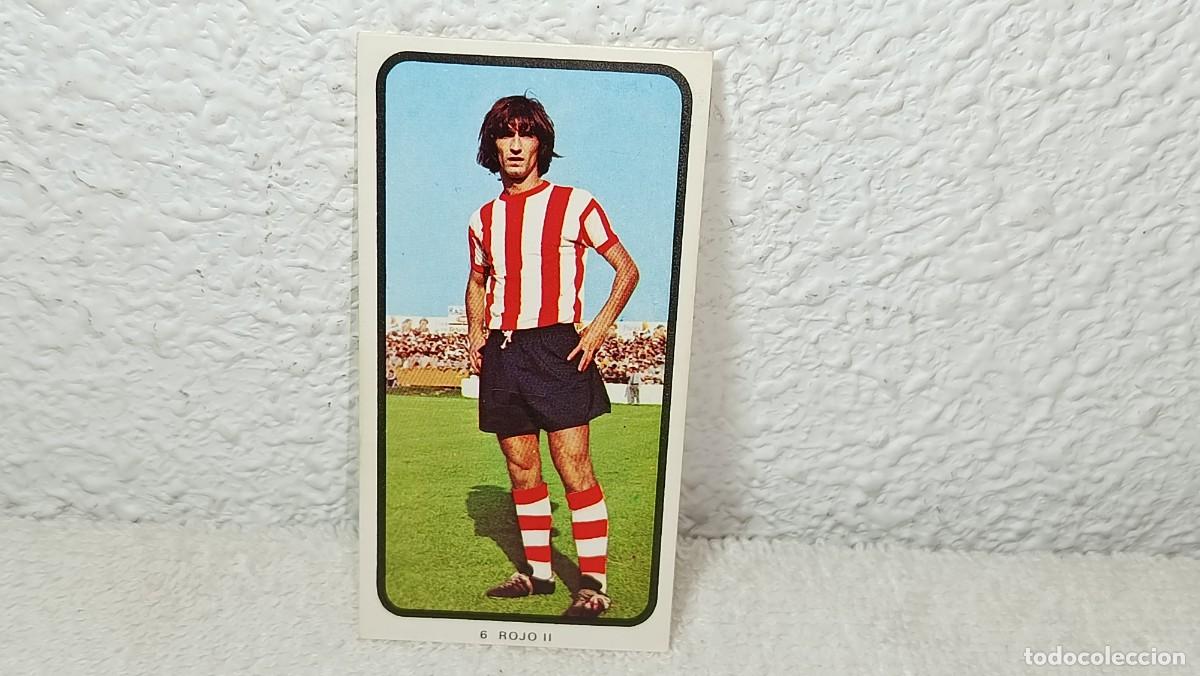 Cromos de F&uacute;tbol: ANTIGUO CROMO N&ordm; 6 ROJO II ATLETHIC BILBAO RUIZ ROMERO CAMPEONATOS NACIONALES FUTBOL 1973 - 74