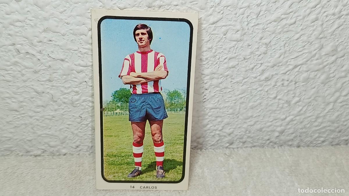 Cromos de F&uacute;tbol: ANTIGUO CROMO N&ordm; 14 CARLOS ATLETHIC BILBAO RUIZ ROMERO CAMPEONATOS NACIONALES FUTBOL 1973 - 74