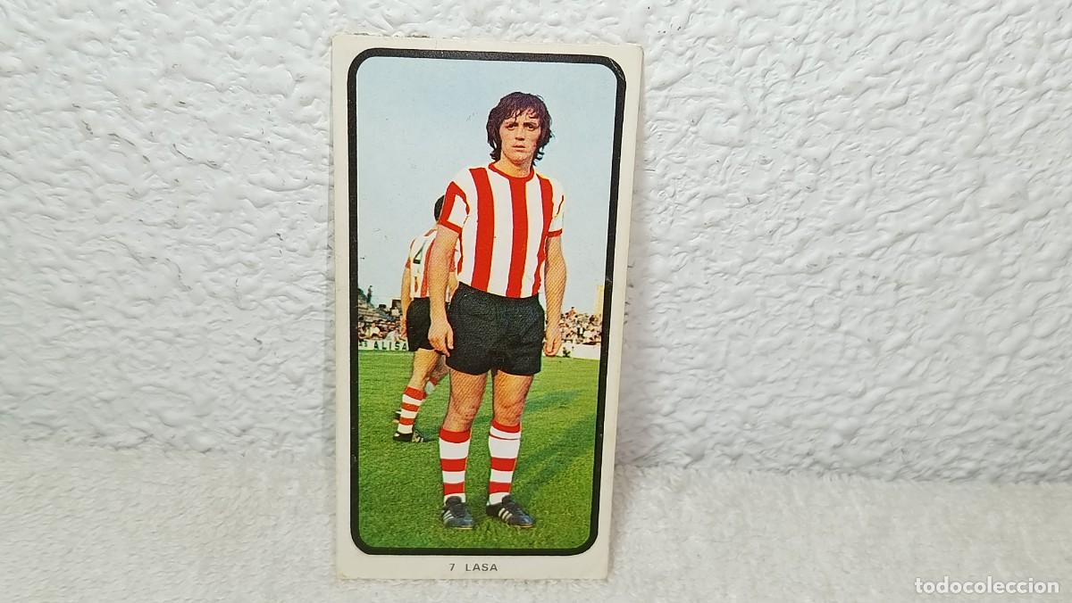 Cromos de F&uacute;tbol: ANTIGUO CROMO N&ordm; 7 LASA ATLETHIC BILBAO RUIZ ROMERO CAMPEONATOS NACIONALES FUTBOL 1973 - 74