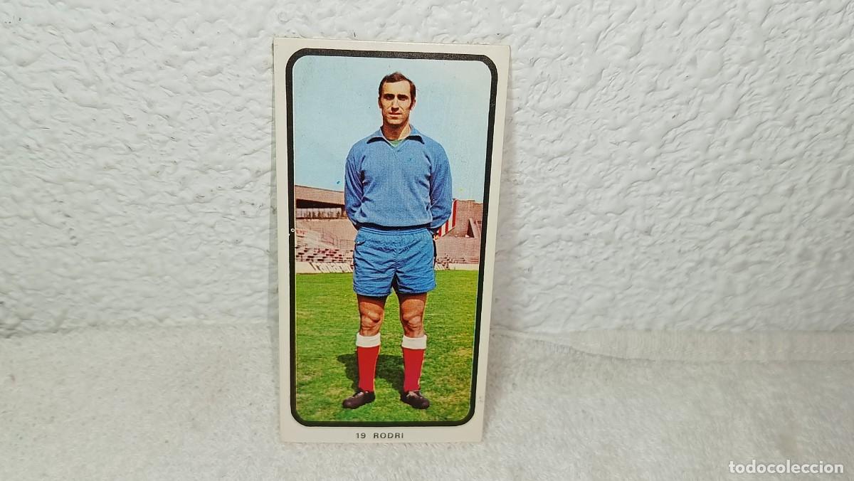 Cromos de F&uacute;tbol: ANTIGUO CROMO N&ordm; 19 RODRI ATLETICO MADRID RUIZ ROMERO CAMPEONATOS NACIONALES FUTBOL 1973 - 74
