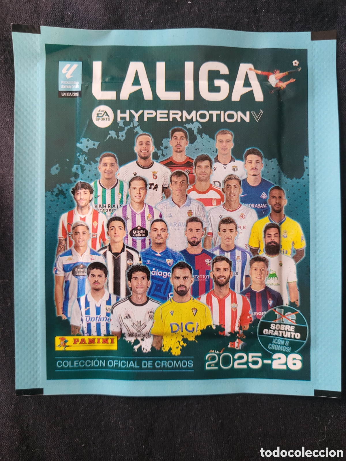 Cromos de F&uacute;tbol: La Liga Hypermotion [Stickers, Sobre revista Jugon!] 2025 / Sin Abrir | Cerrado | Sellado
