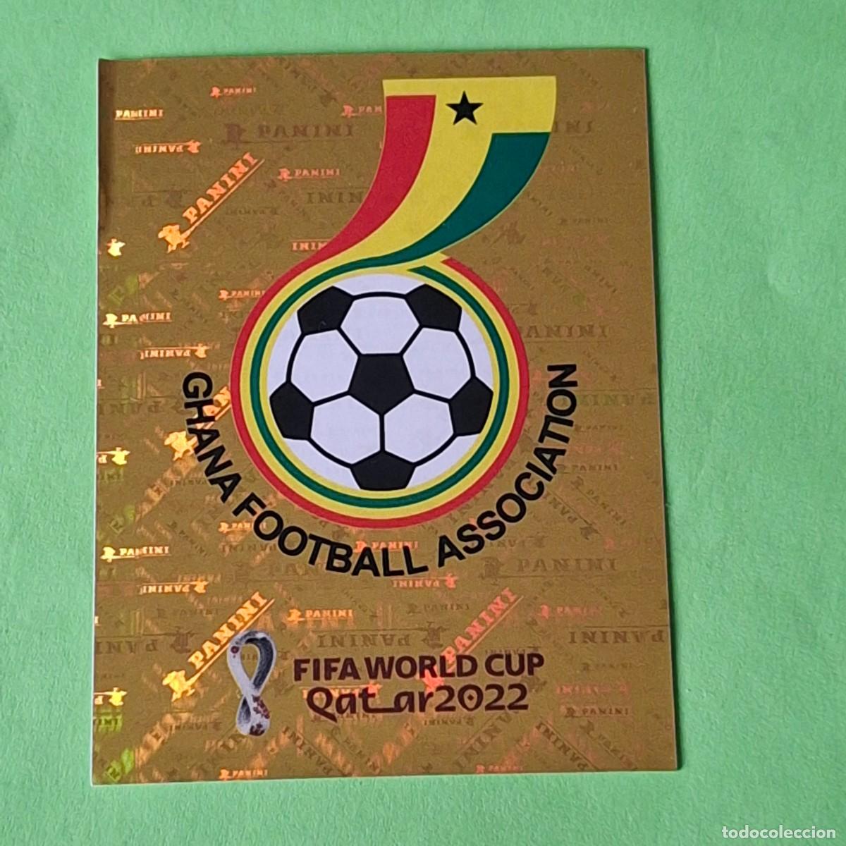 Cromos de F&uacute;tbol: WORLD CUP MUNDIAL QATAR 2022 - VERSION NARANJA SUDAMERICA - GHA 1 GHANA - GHANA FOOTBALL ASSOCIATION