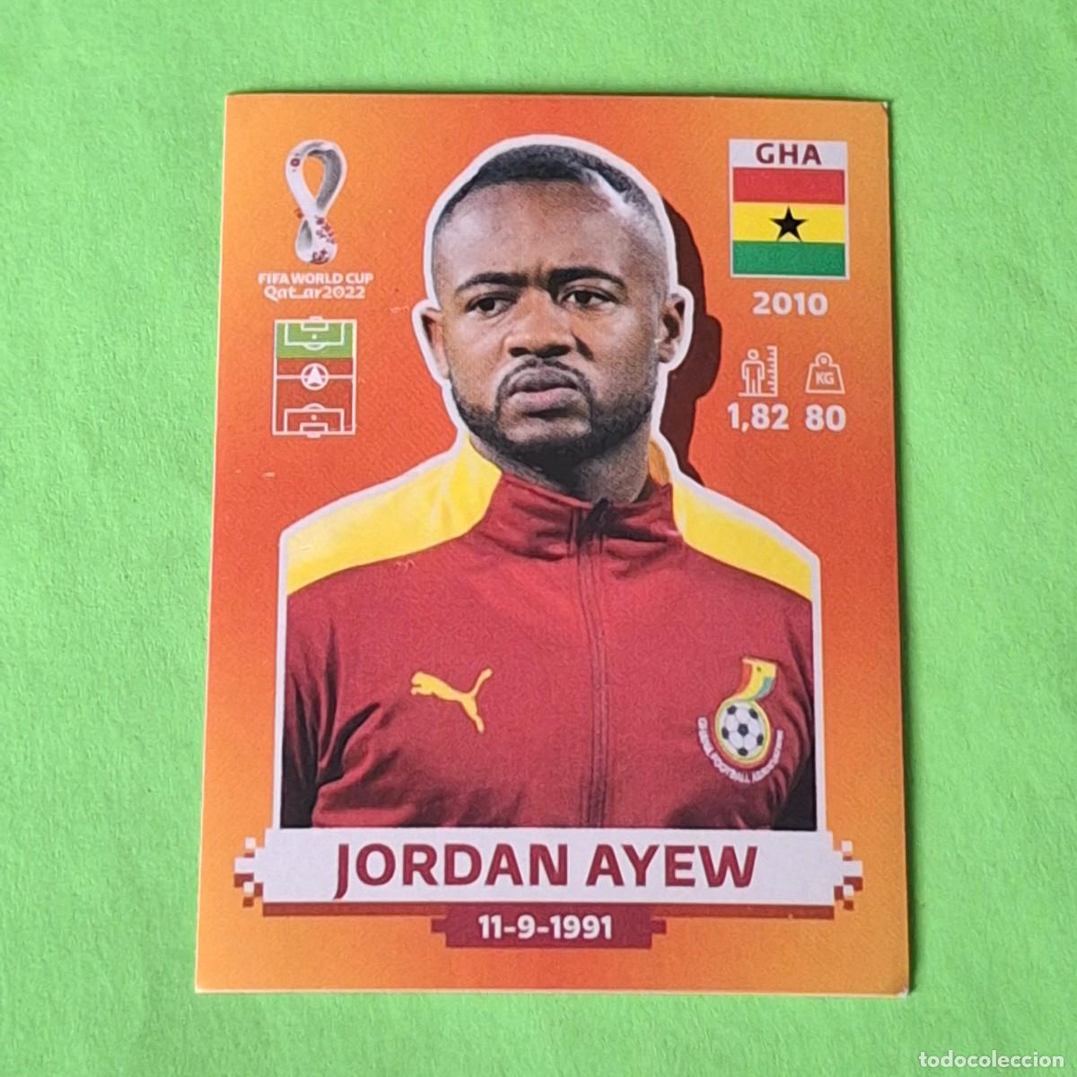 Cromos de F&uacute;tbol: WORLD CUP MUNDIAL QATAR 2022 - VERSION NARANJA SUDAMERICA - GHA 17 GHANA - JORDAN AYEW