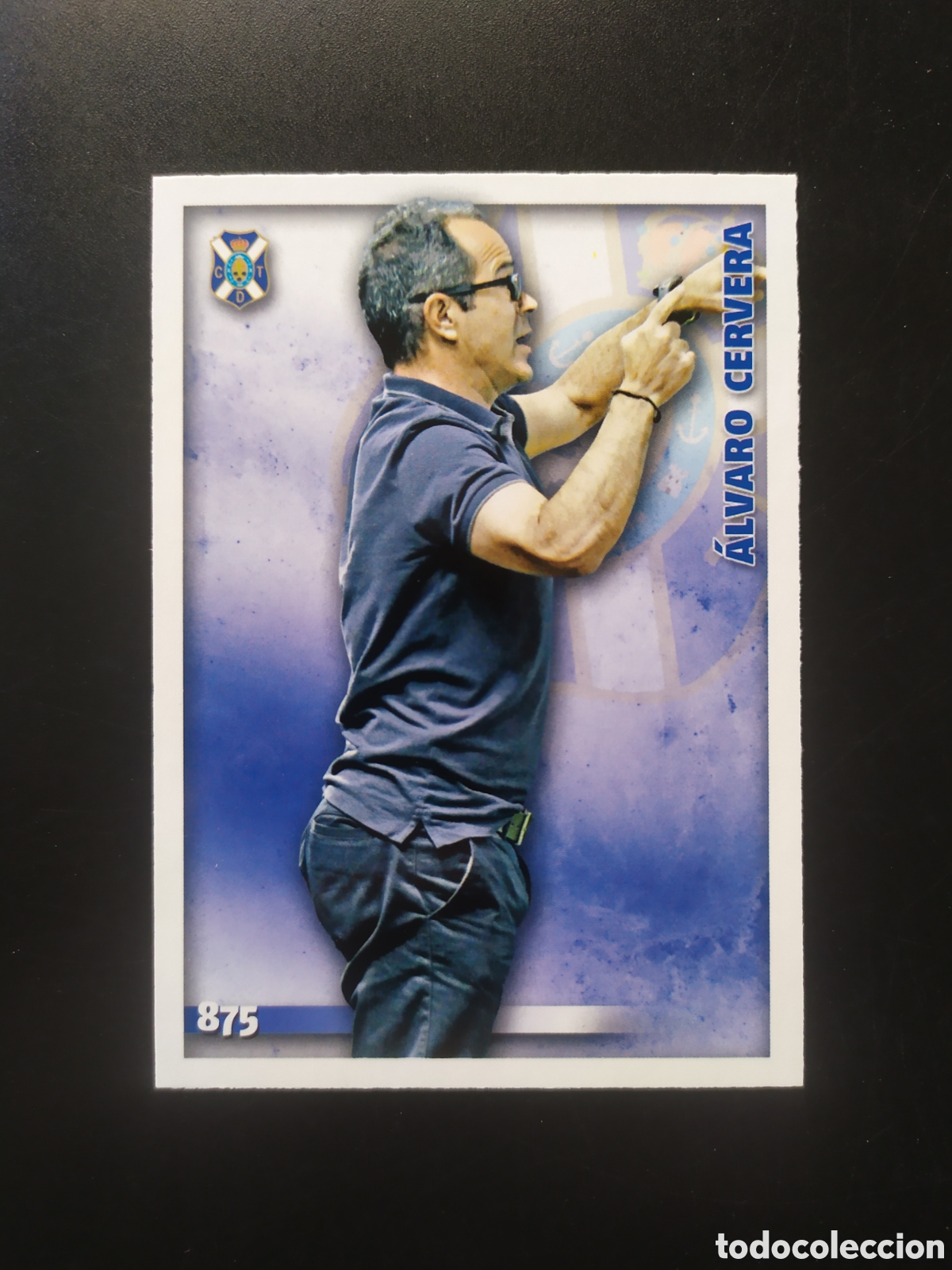 Cromos de F&uacute;tbol: Mundicromo fichas Liga 2014 2015 14 15 Alvaro Cervera n&deg; 875 Tenerife