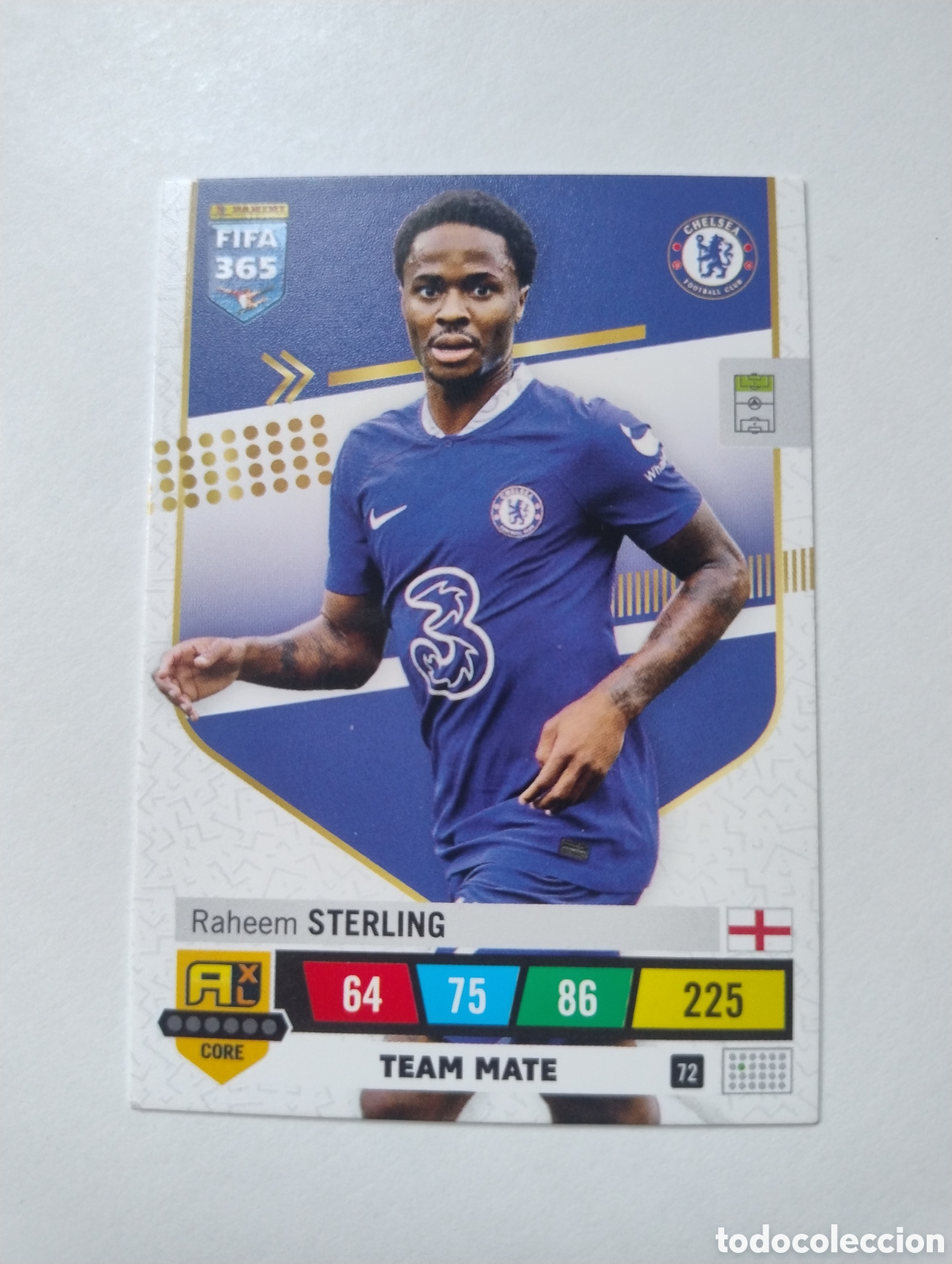 Cromos de F&uacute;tbol: 72 - Sterling - Chelsea - Adrenalyn XL FIFA 365 2023