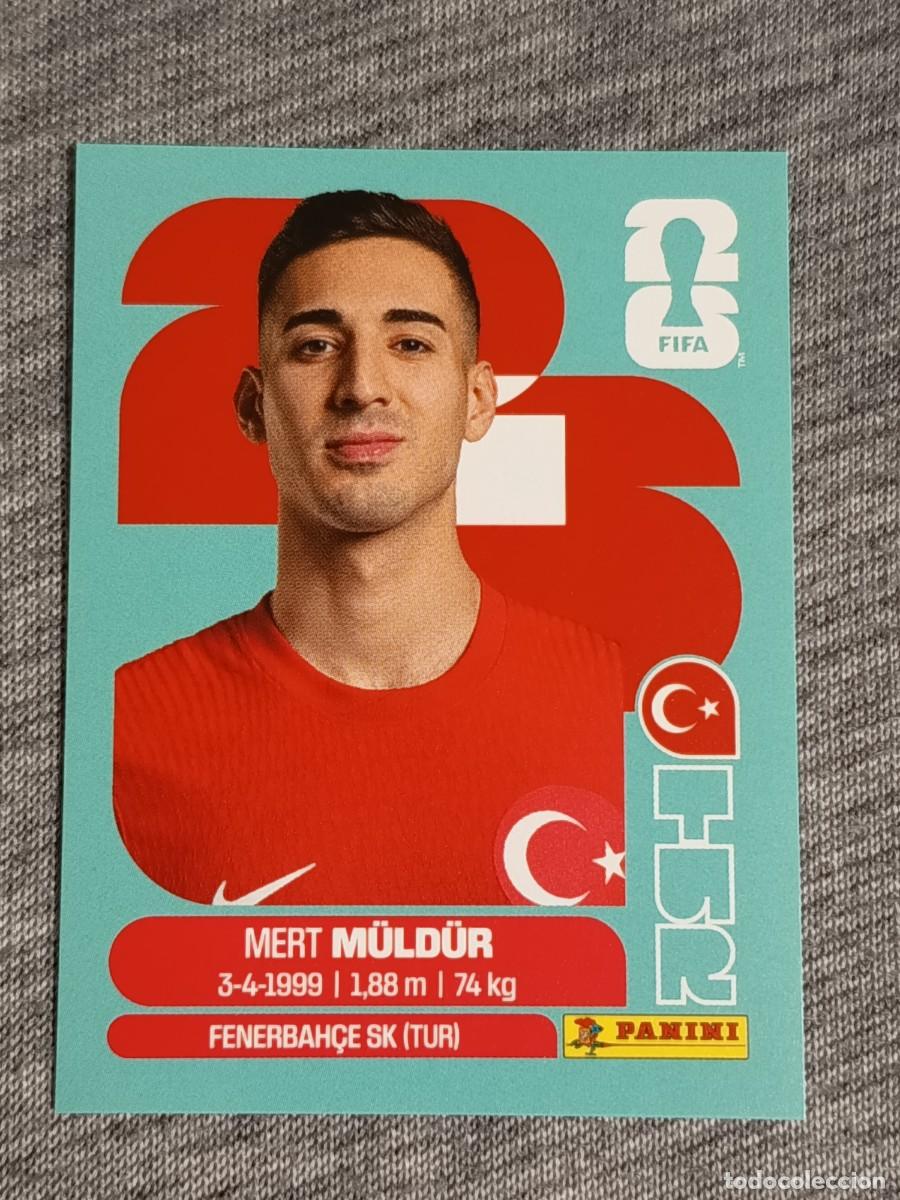 Cromos de F&uacute;tbol: MULDUR TUR 3 STICKER MUNDIAL 2026 PANINI FIFA WORLD CUP NUEVO