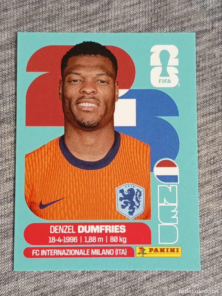 Cromos de F&uacute;tbol: DUMFRIES NED 6 STICKER MUNDIAL 2026 PANINI FIFA WORLD CUP NUEVO