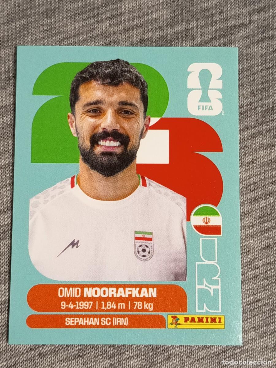 Cromos de F&uacute;tbol: NOORAFKAN IRN 14 STICKER MUNDIAL 2026 PANINI FIFA WORLD CUP NUEVO