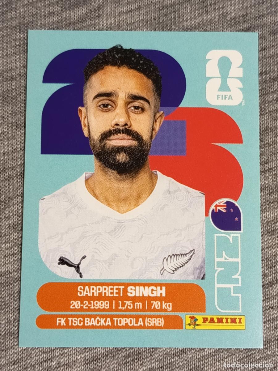 Cromos de F&uacute;tbol: SINGH NZL 11 STICKER MUNDIAL 2026 PANINI FIFA WORLD CUP NUEVO