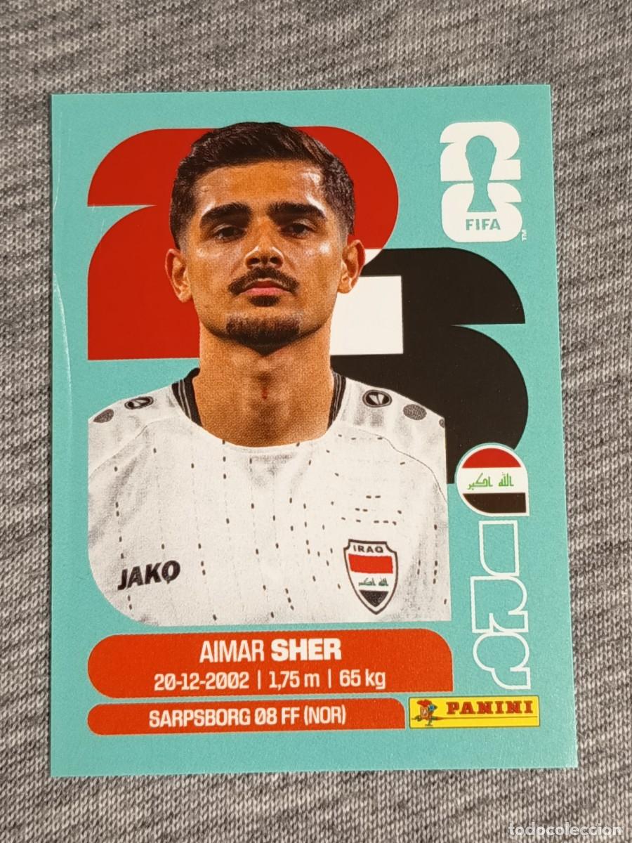 Cromos de F&uacute;tbol: SHER IRQ 15 STICKER MUNDIAL 2026 PANINI FIFA WORLD CUP NUEVO