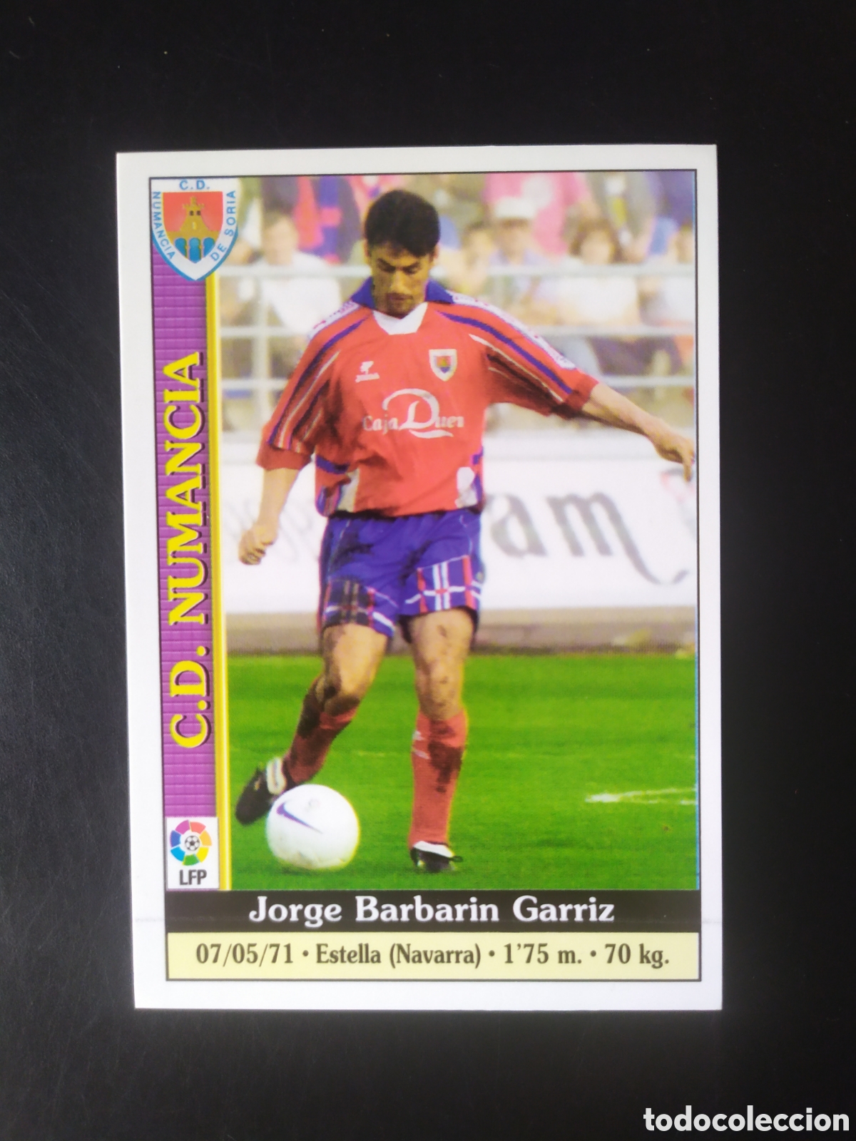 Cartes &agrave; collectionner de Football: Mundicromo fichas Liga 1999 2000 99 00 Barbarin n&deg; 323 Numancia