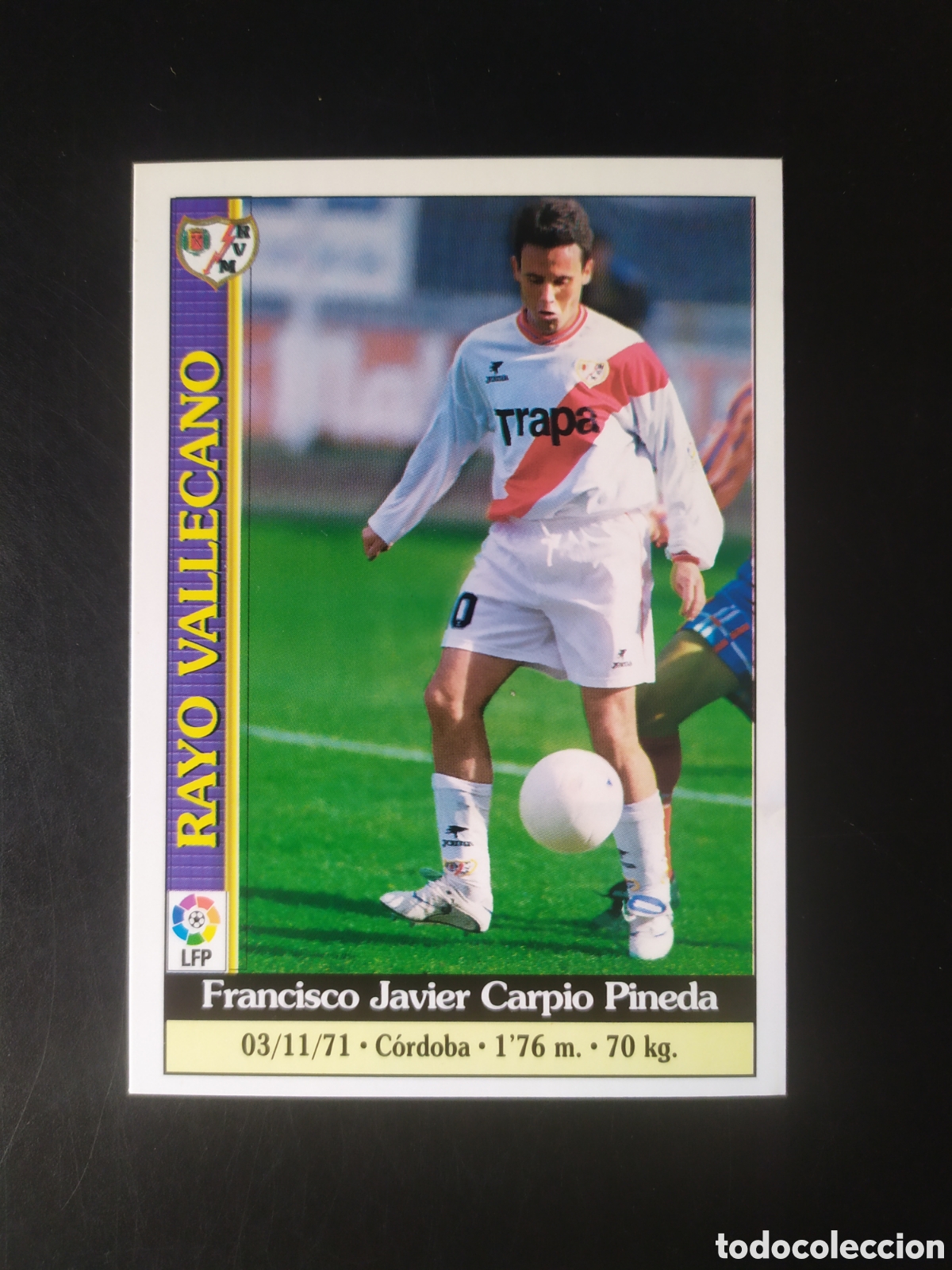 Cartes &agrave; collectionner de Football: Mundicromo fichas Liga 1999 2000 99 00 Pineda n&deg; 355 Rayo Vallecano
