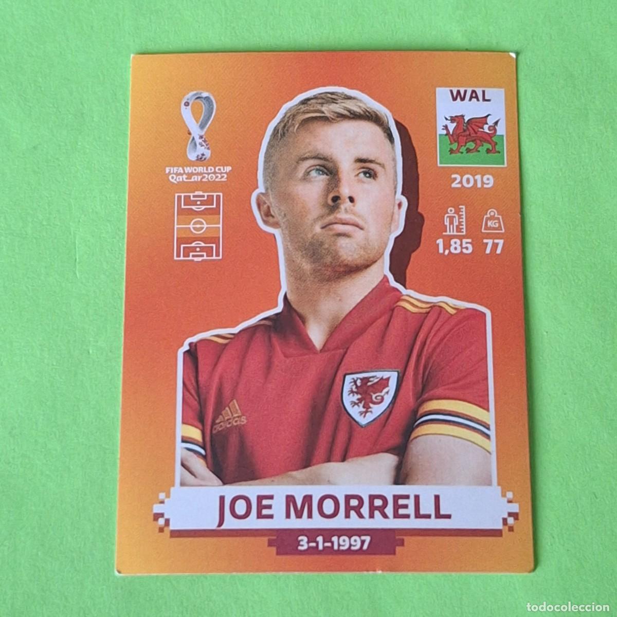 Fu&szlig;ball-Sticker: WORLD CUP MUNDIAL QATAR 2022 - VERSION NARANJA SUDAMERICA - WAL 12 GALES - JOE MORRELL