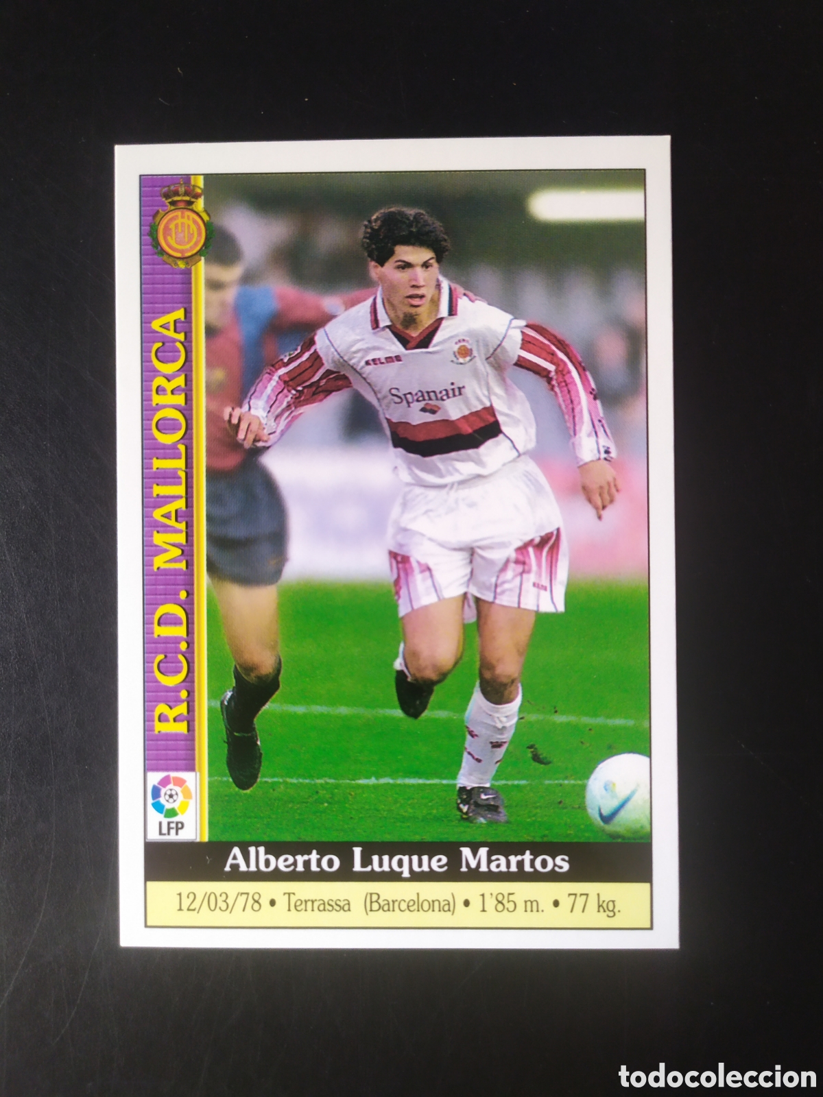 Cartes &agrave; collectionner de Football: Mundicromo fichas Liga 1999 2000 99 00 Luque n&deg; 48 Mallorca