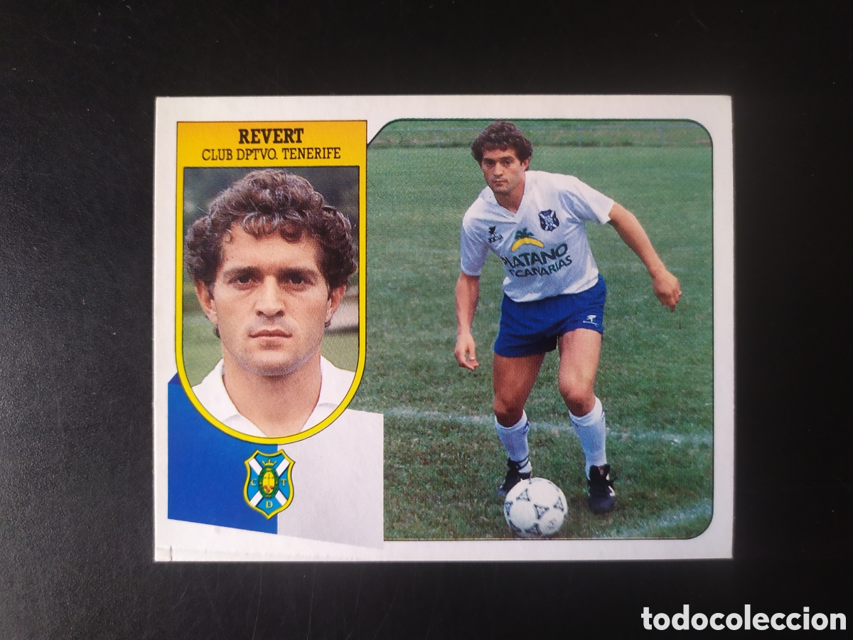 Cromos de F&uacute;tbol: Liga este 1991 1992 91 92 Revert Tenerife sin pegar
