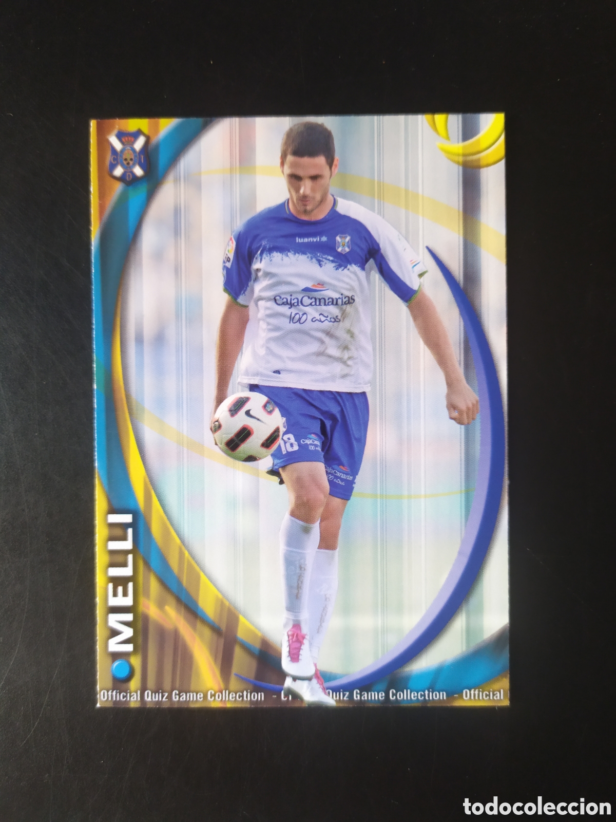 Cromos de F&uacute;tbol: Mundicromo fichas Liga 2010 2011 10 11 Melli n&deg; 742 Tenerife