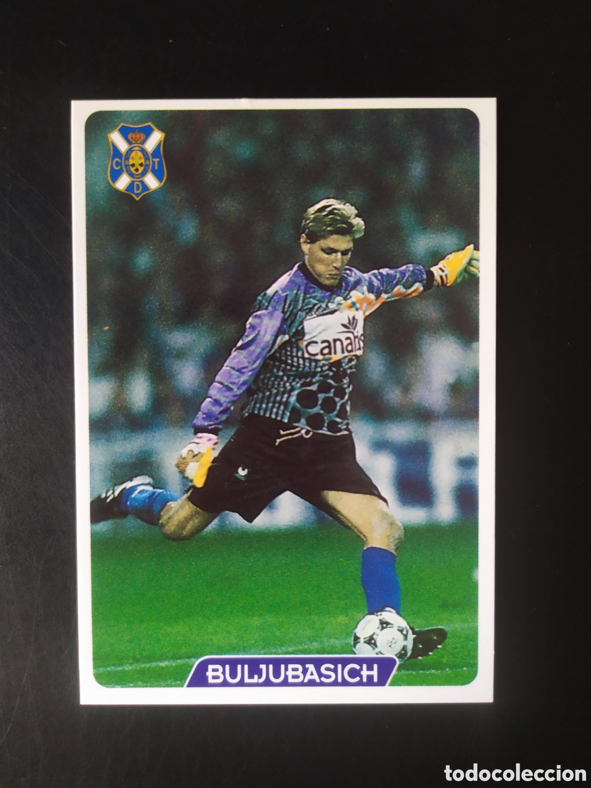 Cromos de F&uacute;tbol: Mundicromo fichas Liga 1995 1996 95 96 Buljubasich n&deg; 256 Tenerife