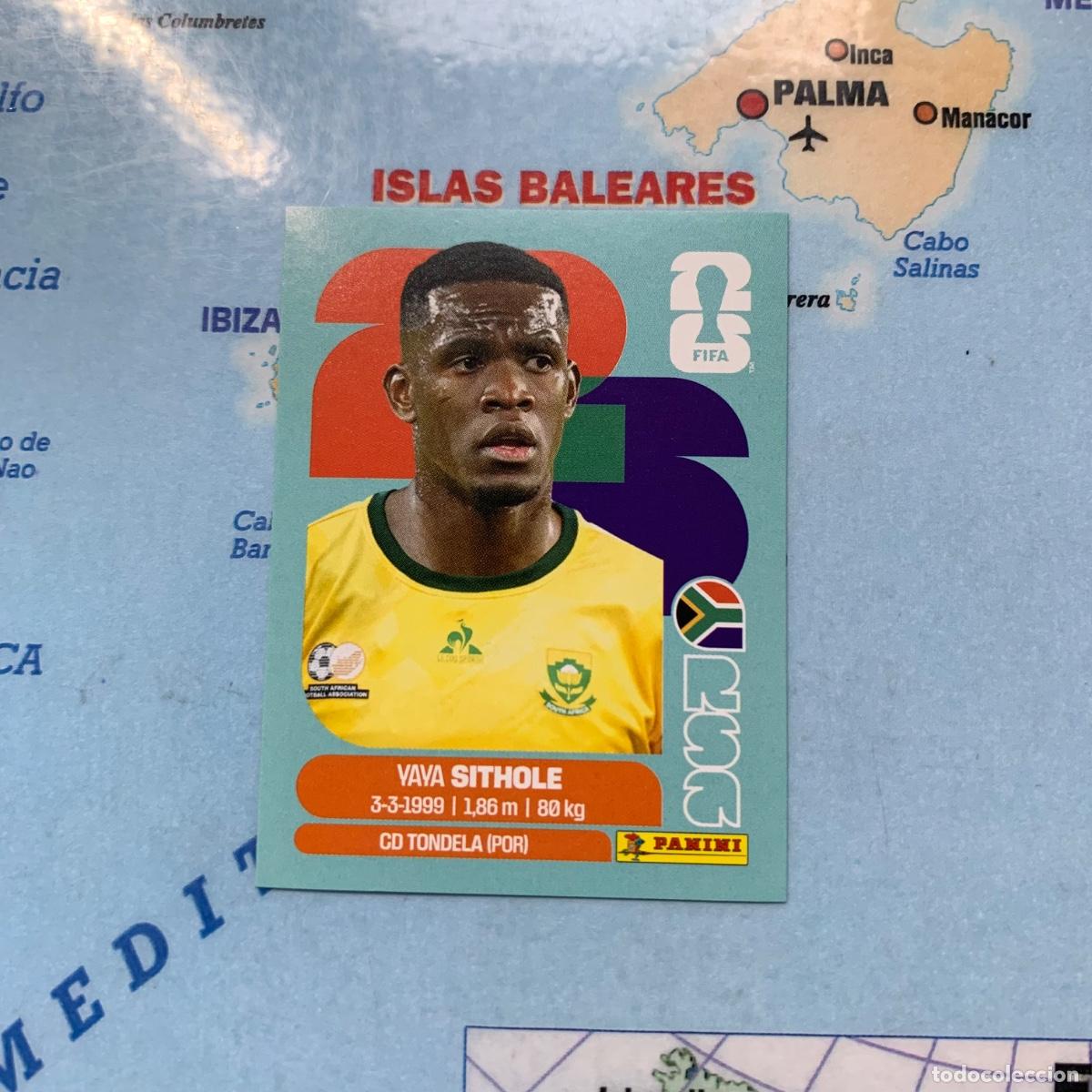 Cromos de F&uacute;tbol: Sud&aacute;frica numero 15 cromo panini Mundial Fifa World Cup 2026