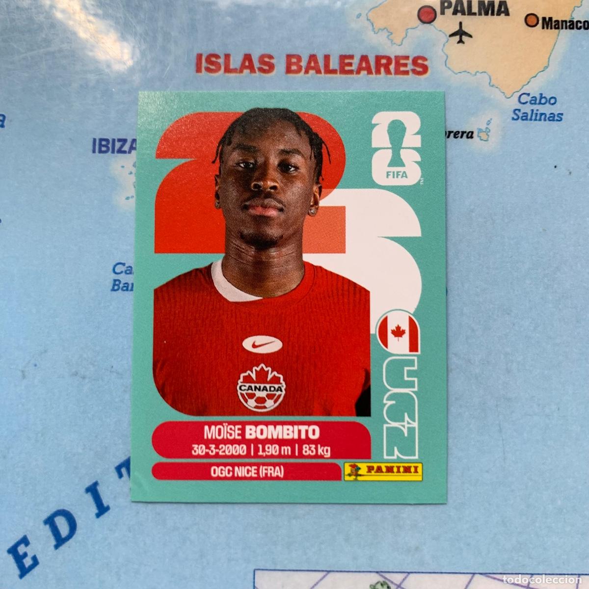 Cromos de F&uacute;tbol: Canada numero 8 cromo panini Mundial Fifa World Cup 2026