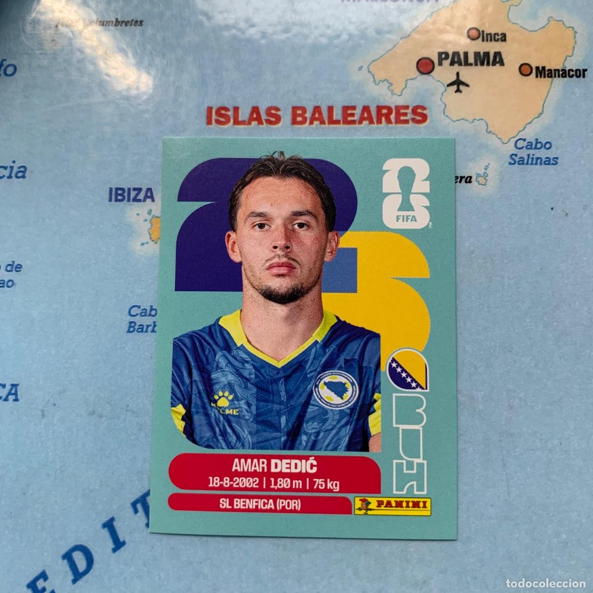 Cromos de F&uacute;tbol: Bosnia numero 3 cromo panini Mundial Fifa World Cup 2026