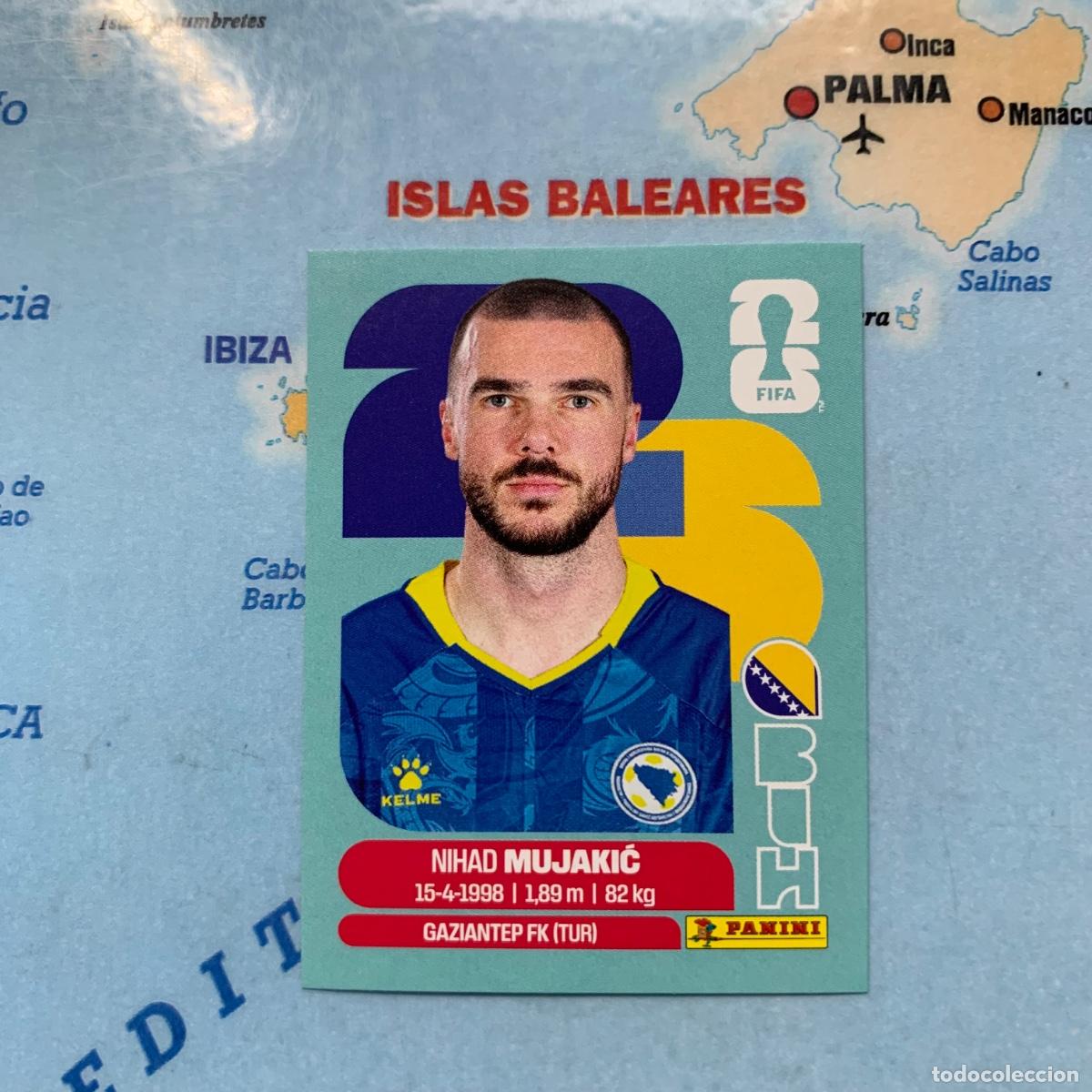 Cromos de F&uacute;tbol: Bosnia numero 6 cromo panini Mundial Fifa World Cup 2026