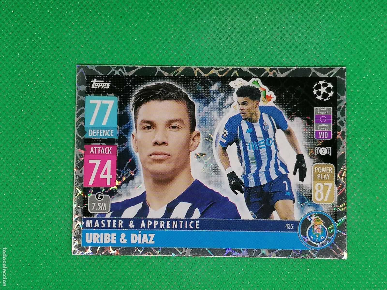 Cromos de F&uacute;tbol: 435 URIBE & DIAZ OPORTO MASTER & APRENDICE ⚽TOPPS MATCH ATTAX CHAMPIONS 2021 2022 21 22 ⚽