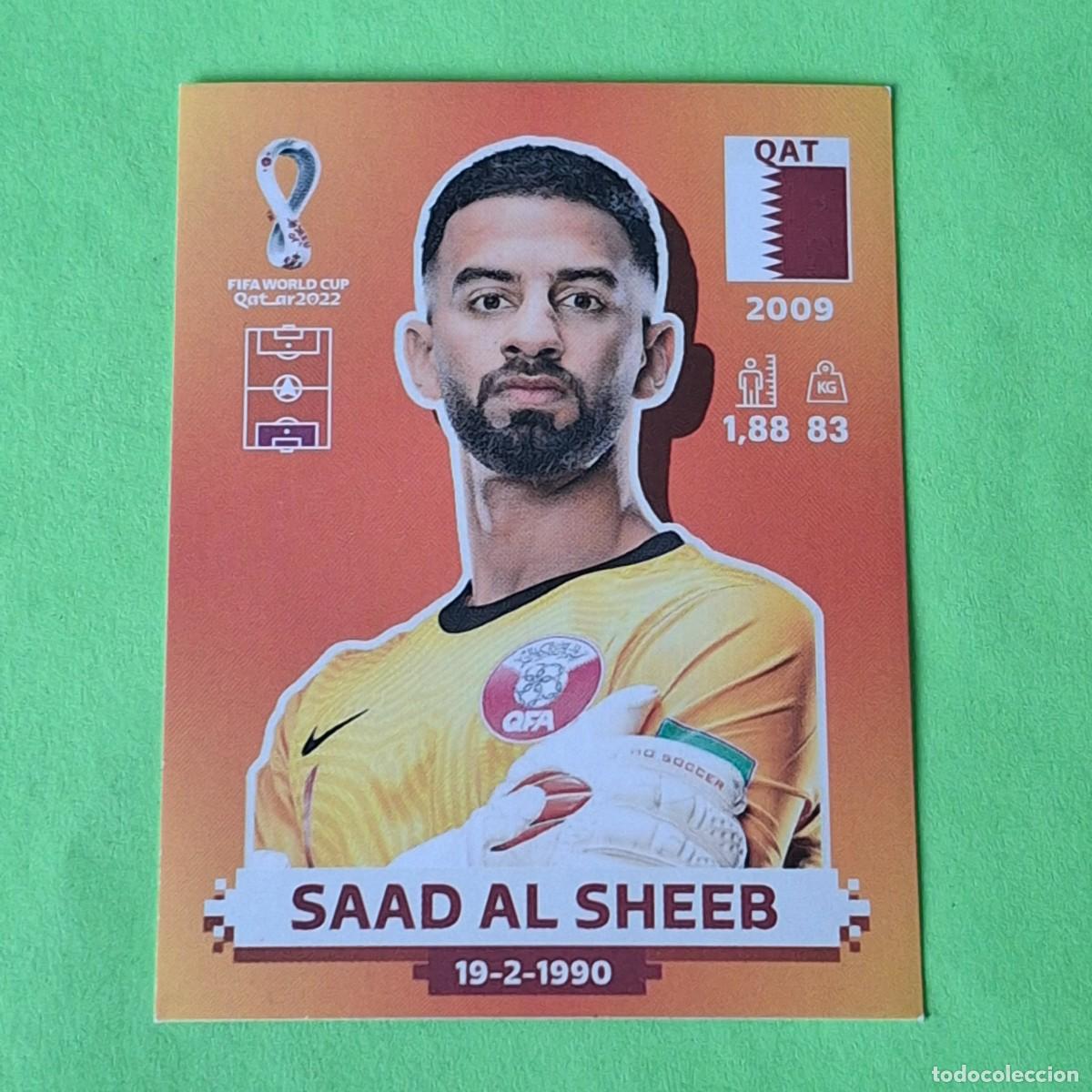 Cromos de F&uacute;tbol: WORLD CUP MUNDIAL QATAR 2022 - VERSION NARANJA SUDAMERICA - QAT 2 QATAR - SAAD AL SHEEB