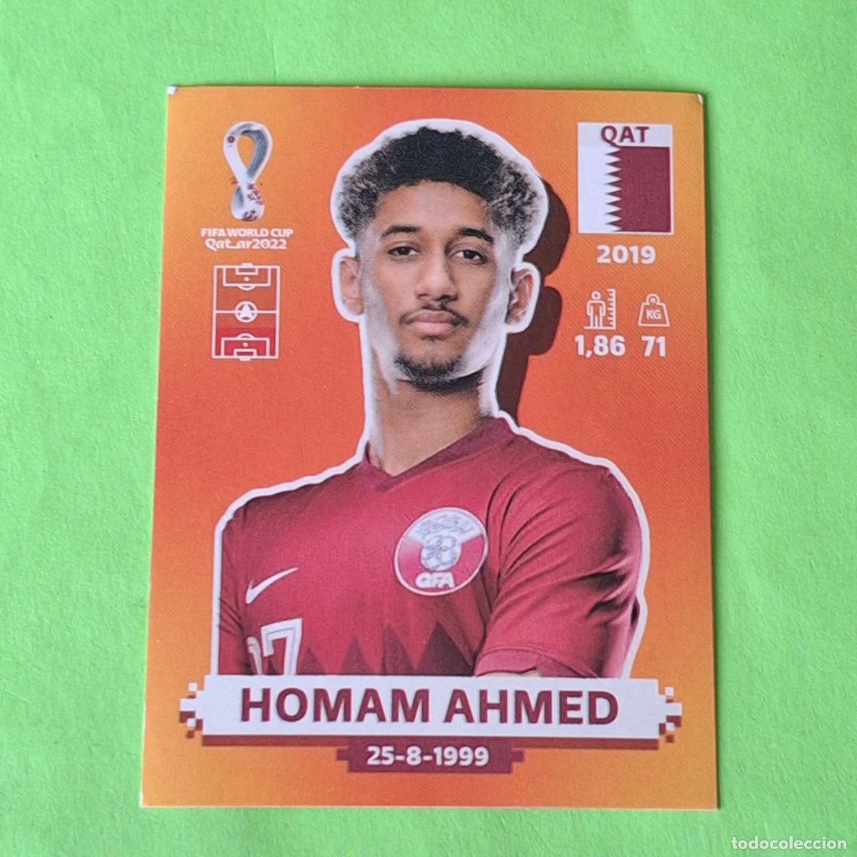 Cromos de F&uacute;tbol: WORLD CUP MUNDIAL QATAR 2022 - VERSION NARANJA SUDAMERICA - QAT 4 QATAR - HOMAM AHMED