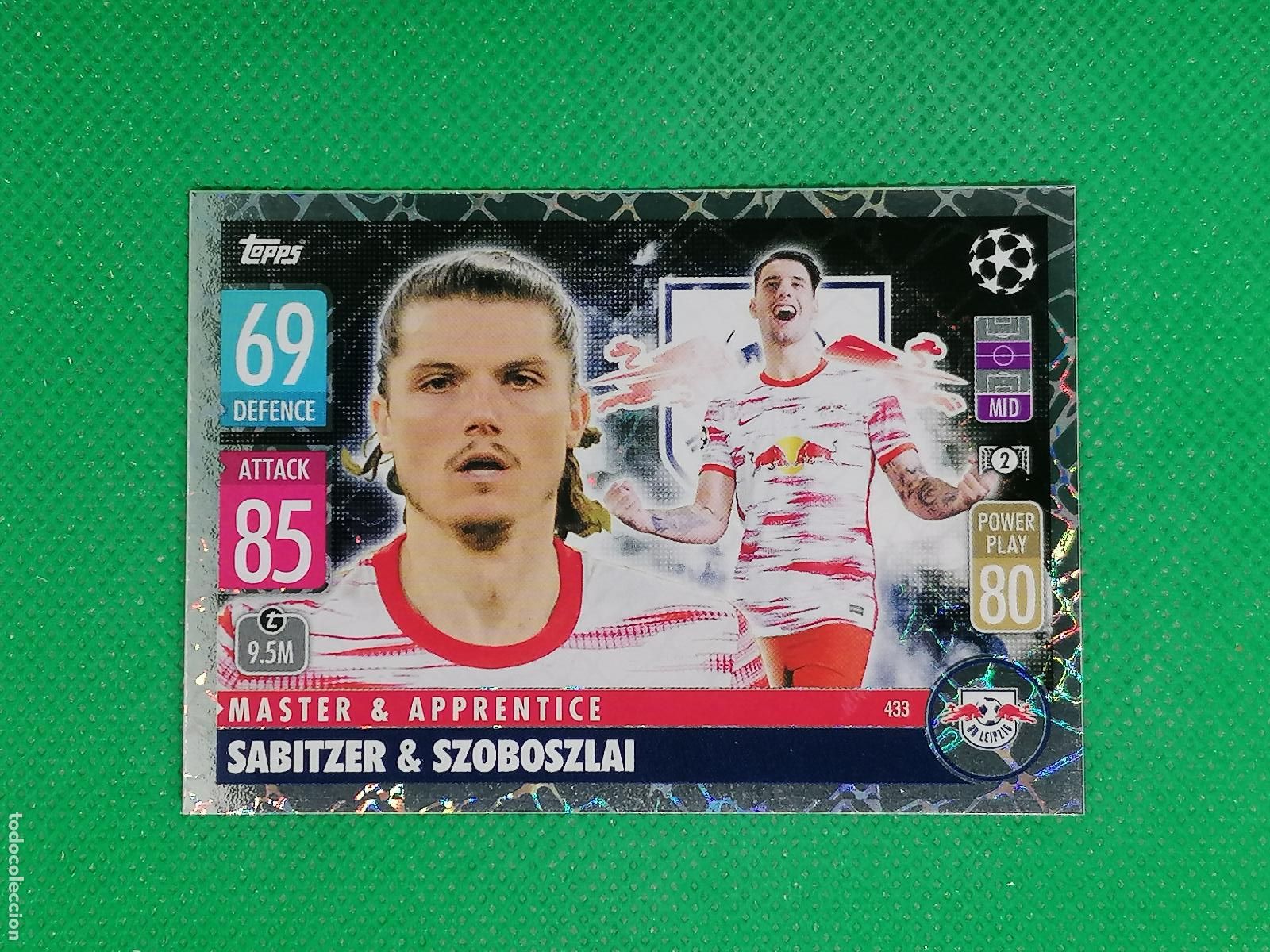 Cromos de F&uacute;tbol: 433 SABITZER & SZOBOSZLAI LEIPZIG MASTER & APRENDICE ⚽TOPPS MATCH ATTAX CHAMPIONS 2021 2022 21 22 ⚽