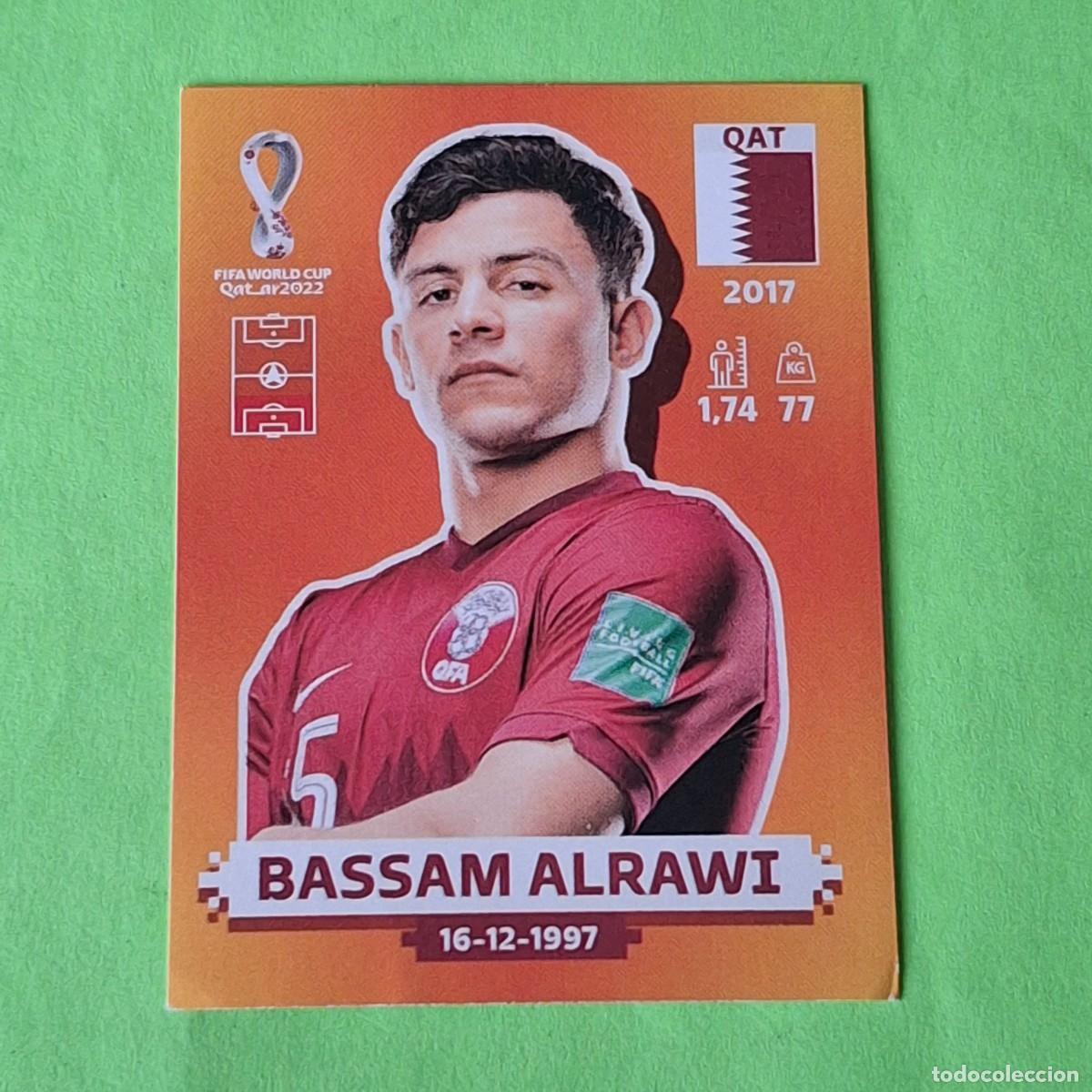 Cromos de F&uacute;tbol: WORLD CUP MUNDIAL QATAR 2022 - VERSION NARANJA SUDAMERICA - QAT 5 QATAR - BASSAM ALRAWI
