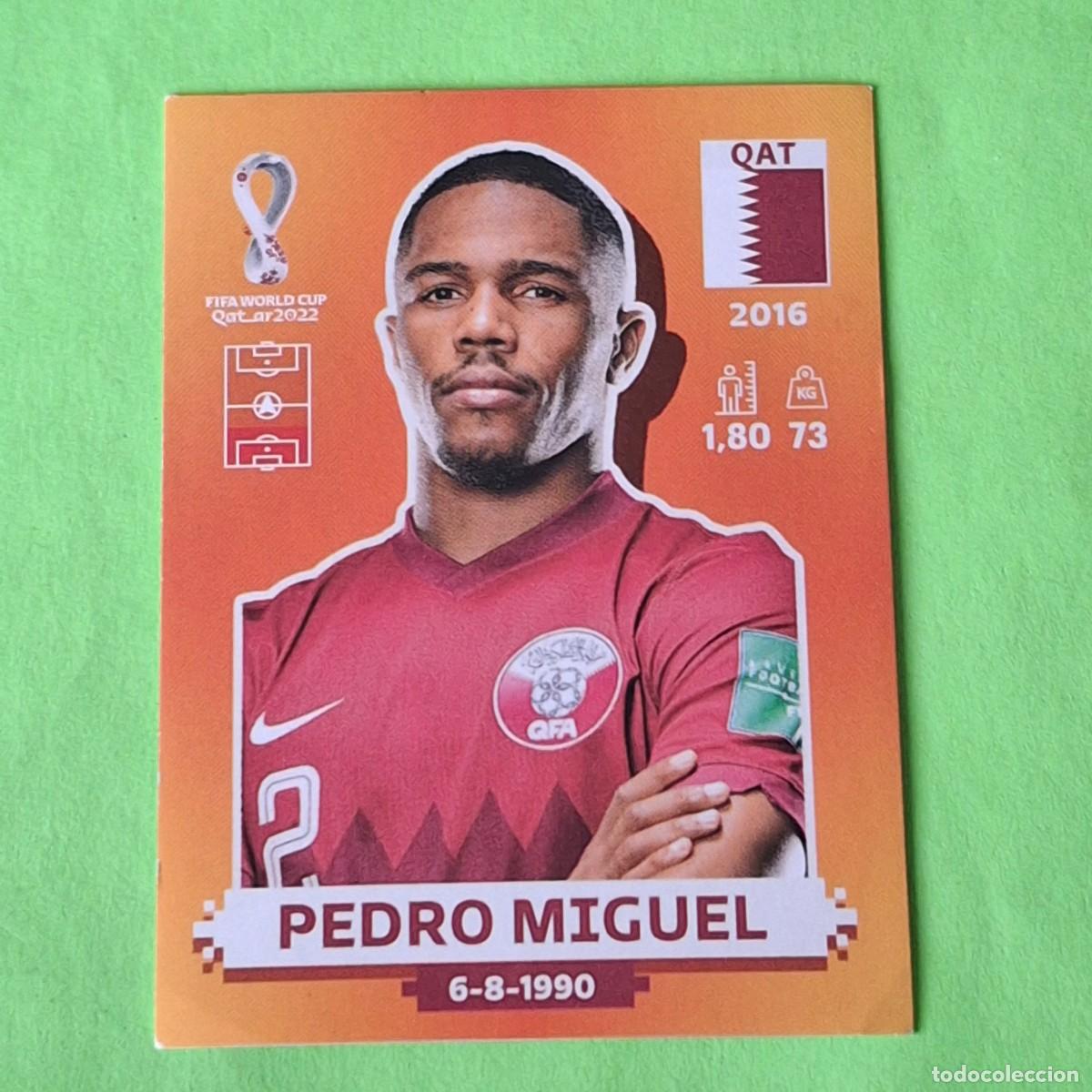 Cromos de F&uacute;tbol: WORLD CUP MUNDIAL QATAR 2022 - VERSION NARANJA SUDAMERICA - QAT 9 QATAR - PEDRO MIGUEL